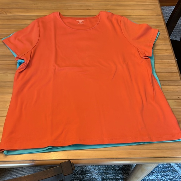 Croft and Barrow T-shirts New Without Tags 1X - Picture 4 of 6